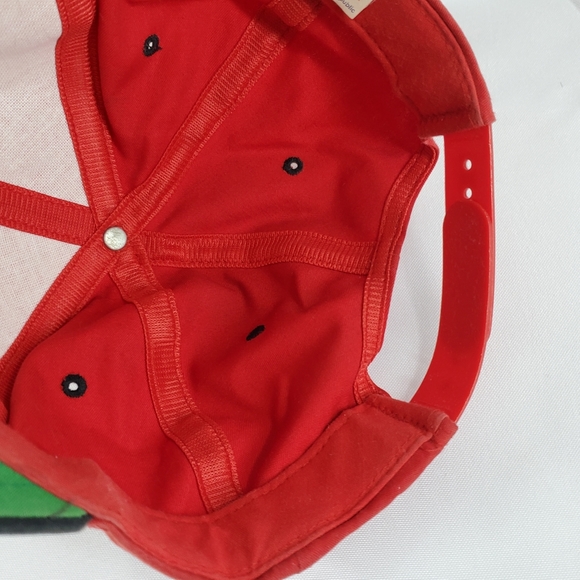 TNT RESCUE Red Black Hat Adult Adjustable Snapback Ball Cap. Embroidered Logo - Picture 8 of 10